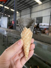 Cadena de producción completamente automática del cono de helado con el material del acero inoxidable