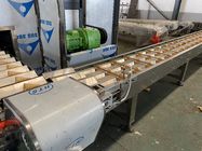 cadena de producción del cono de helado del PLC 4000pcs/H de 120m m